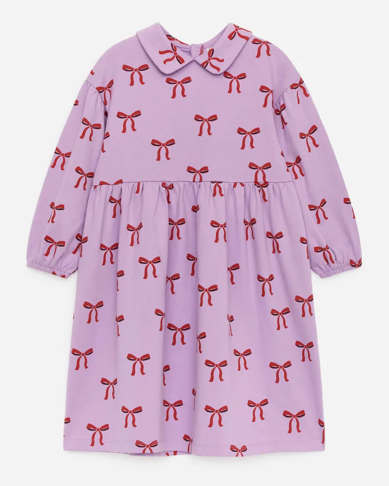 Arket Sweatshirtkleid Aus Baumwolle -Lila Lila