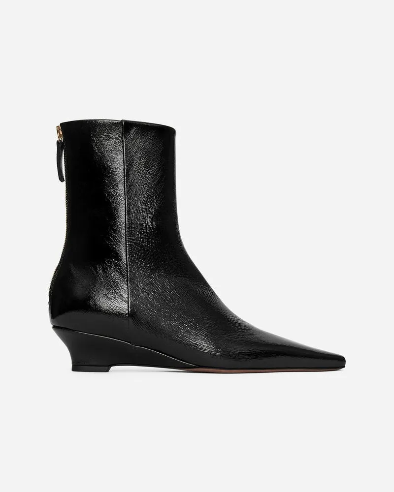 Arket Keilstiefelette -Schwarz Schwarz