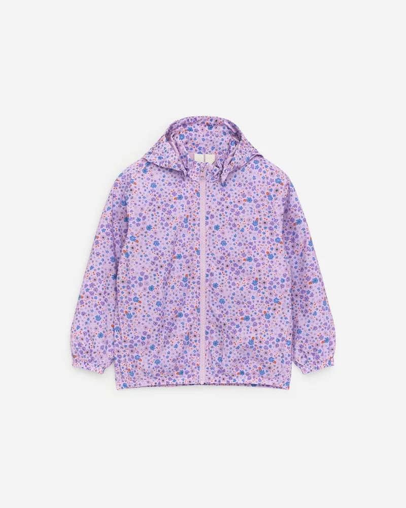 Arket Shell-Jacke Mit Fleecefutter -Lila Lila