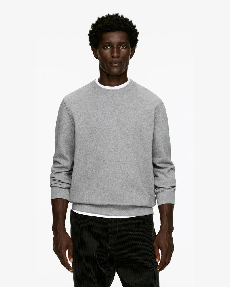 Arket Mittelschweres Sweatshirt -Grau Grau
