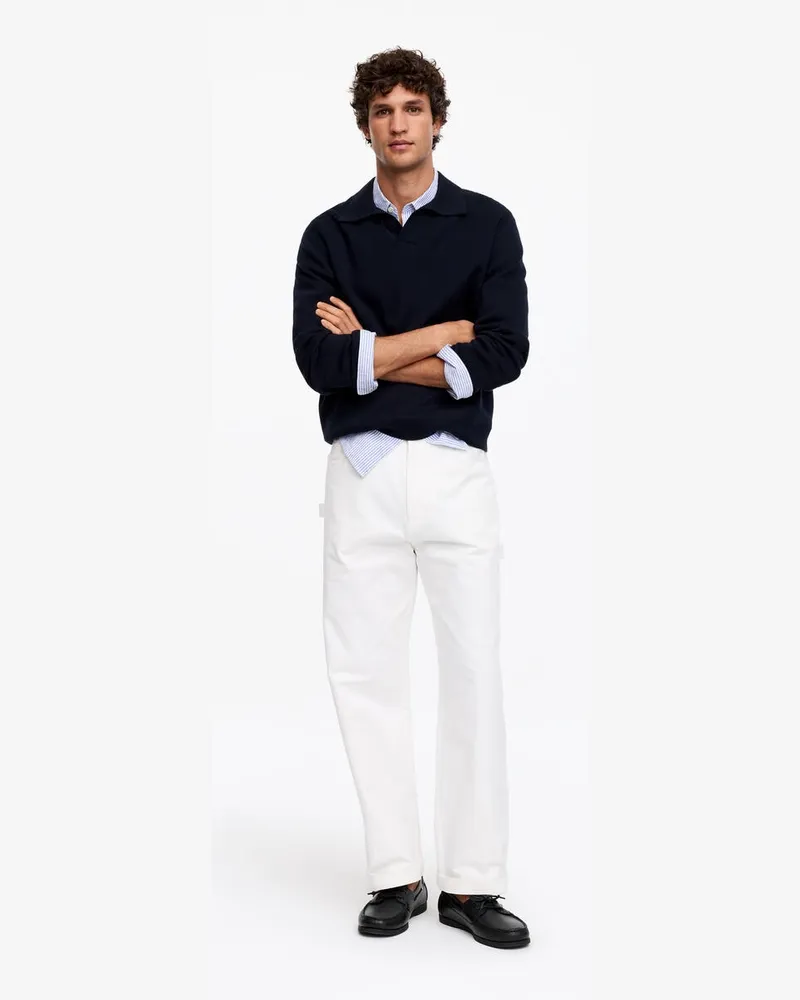 Arket Bootsschuh Aus Leder -Schwarz Schwarz