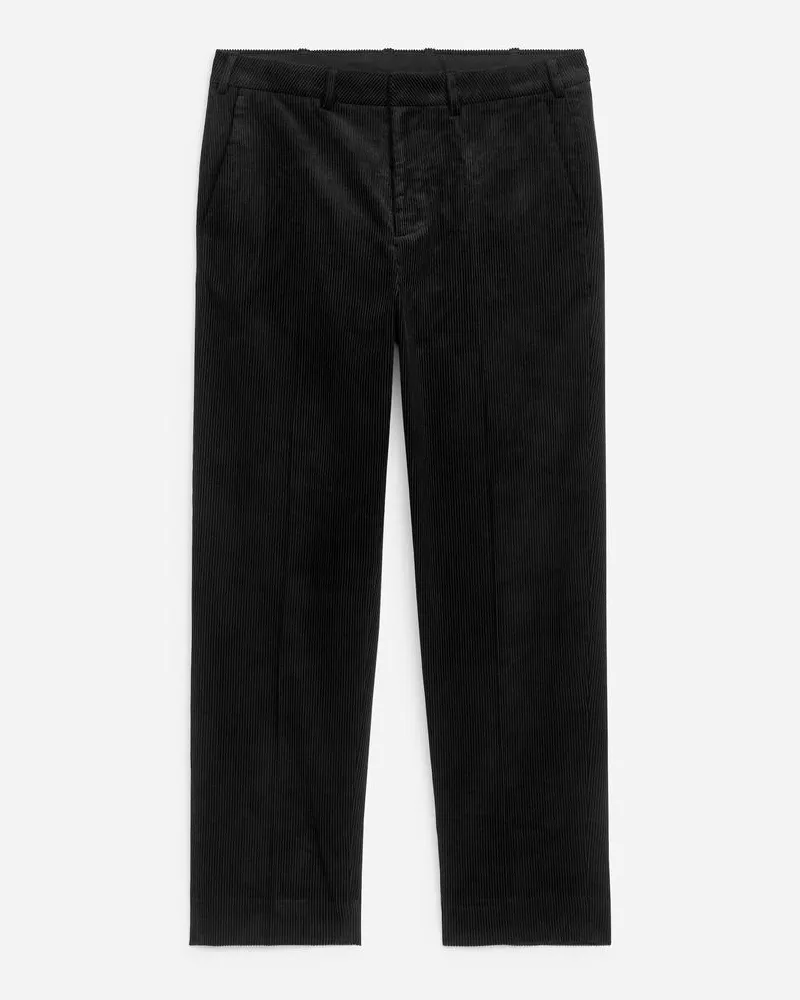 Arket Cordhose - Schwarz Schwarz