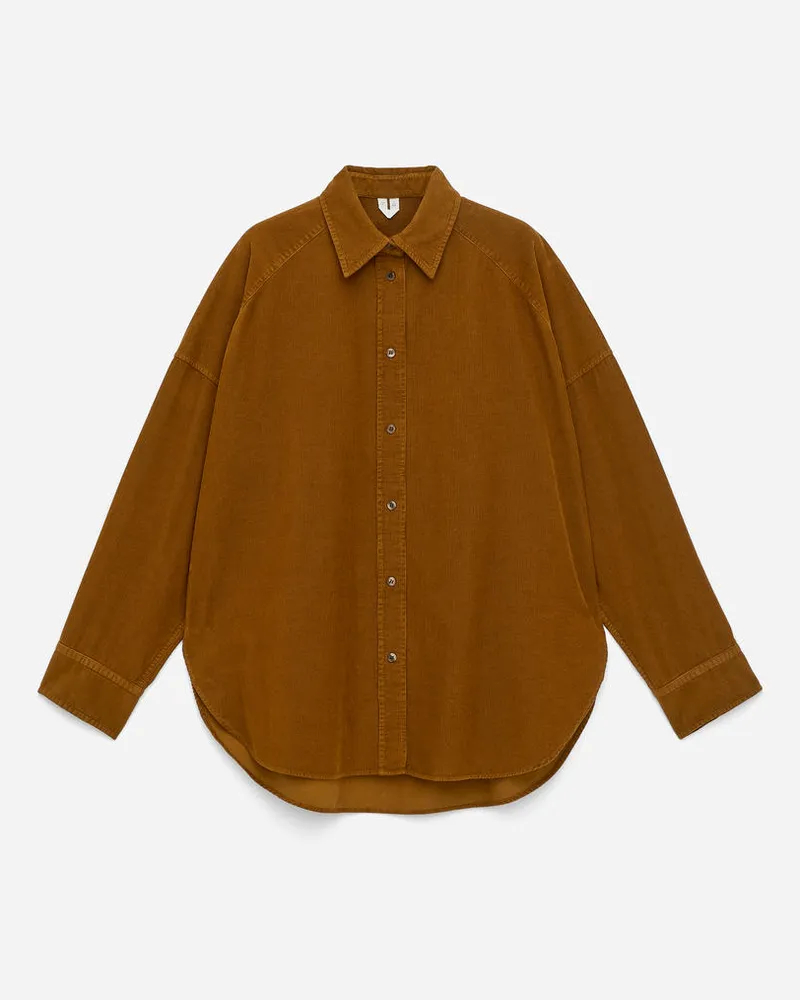 Arket Cordhemd -Gelb Gelb