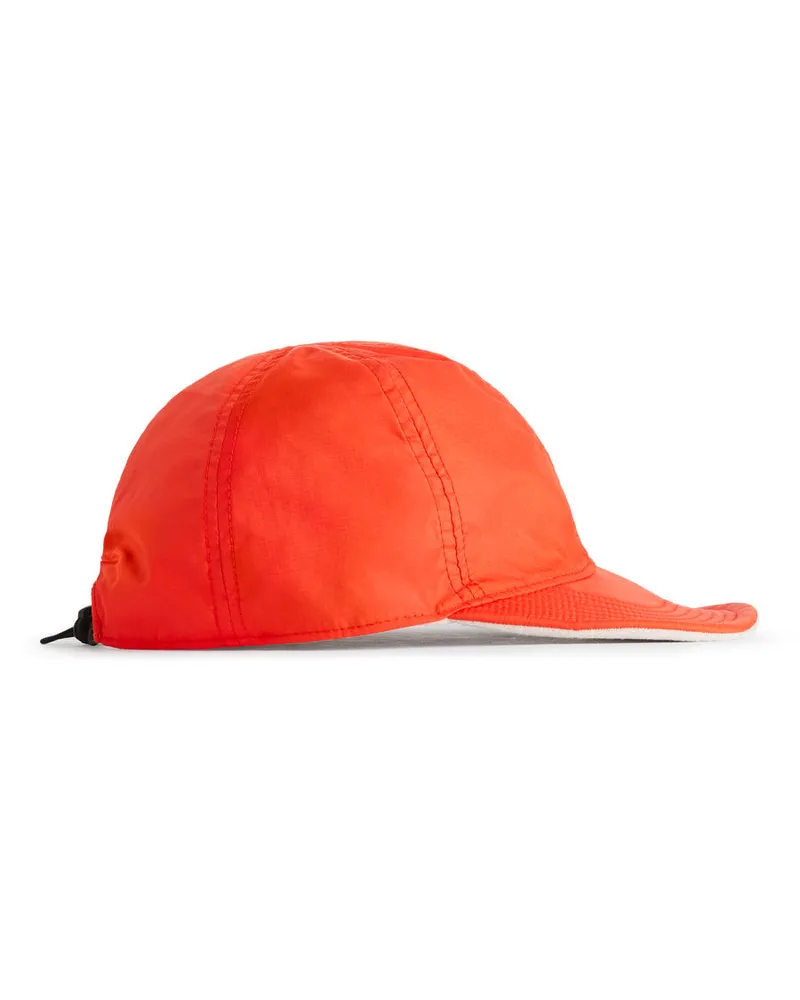 Arket Wendbare Kappe Aus Nylon - Orange Leuchtendes