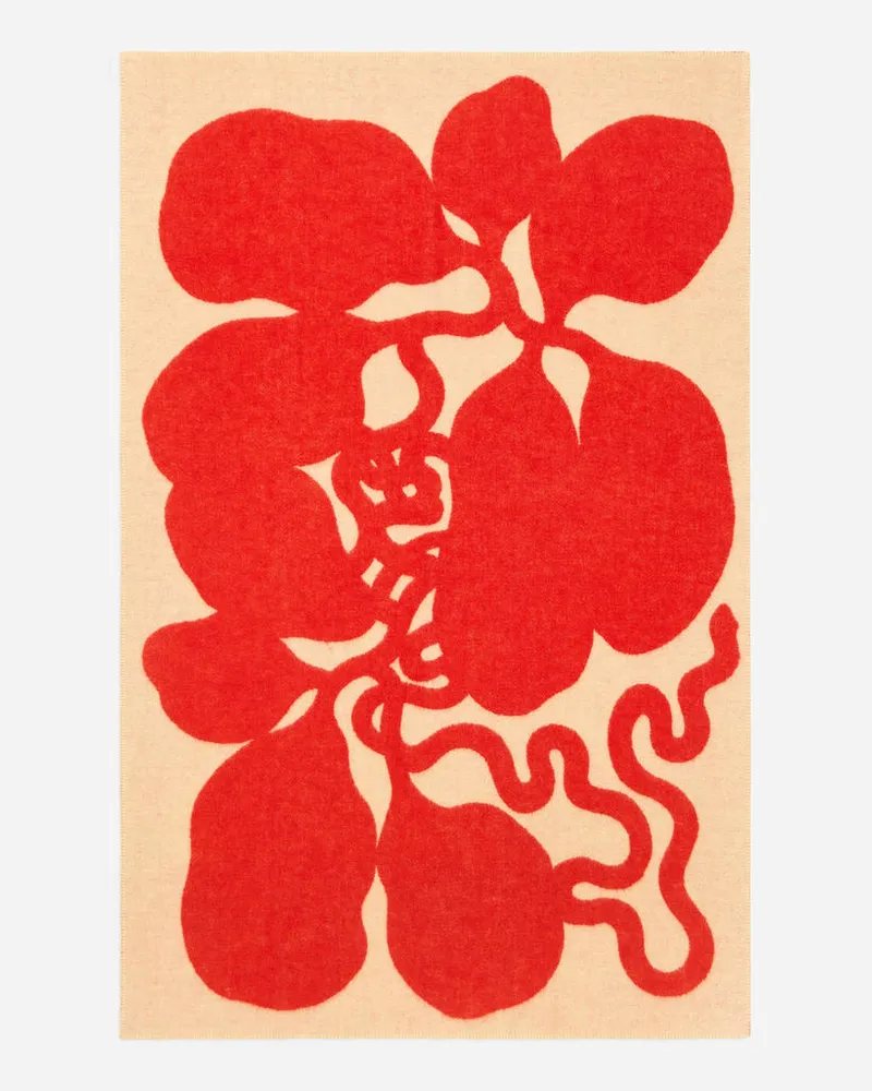 Arket Wolldecke Von Klippan -Rot Rot