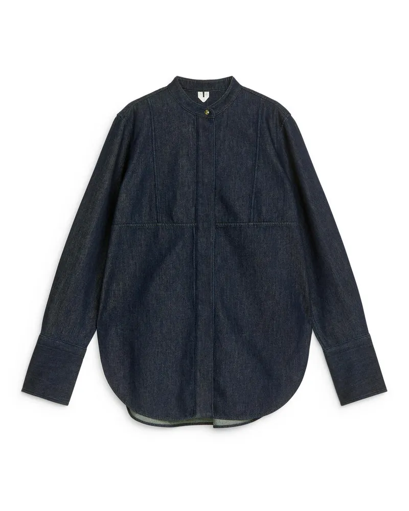 Arket Jeanshemd -Blau Blau