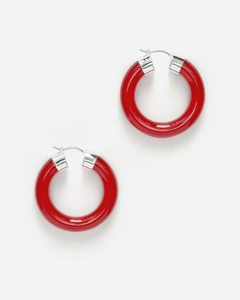 Arket Hoops Aus Harz -Orange Orange