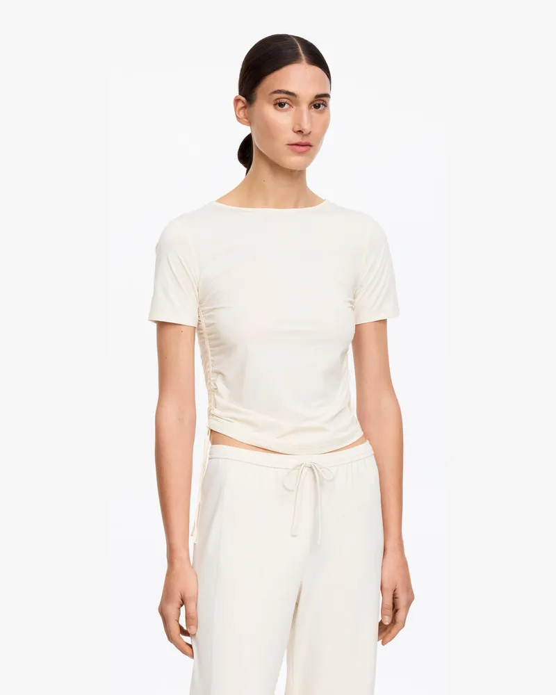 Arket Sportoberteil -Weiß Weiß