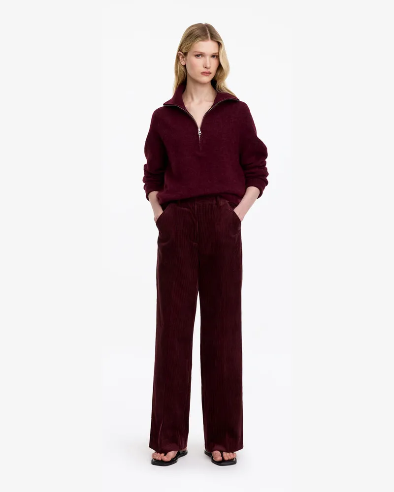 Arket Weite Cordhose -Rot Rot