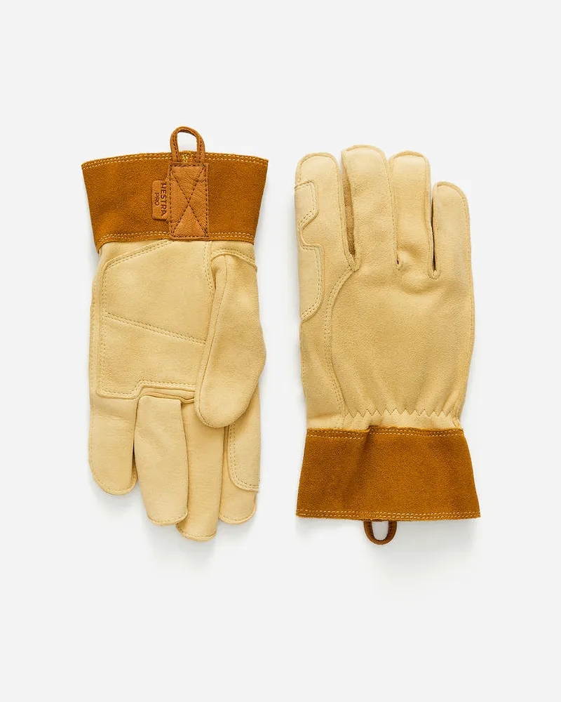 Arket Handschuh Pro Ranch Von Hestra - Gelb|Braun|Mehrfarbig Gelb