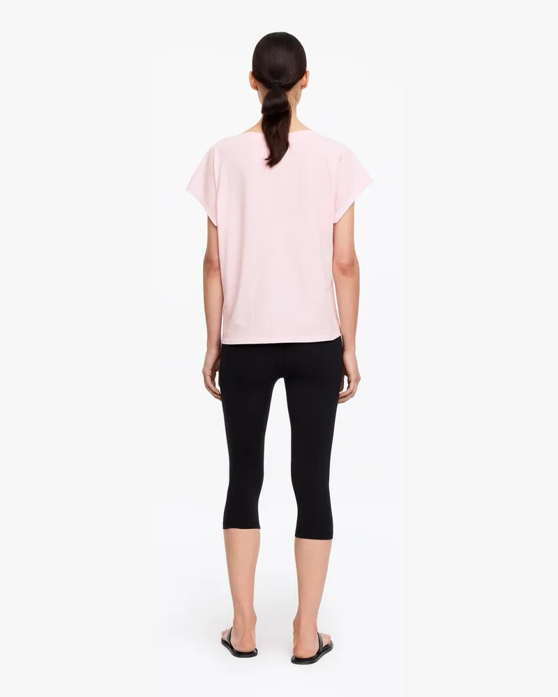 Arket Oberteil Mit Flügelärmeln -Rosa Rosa