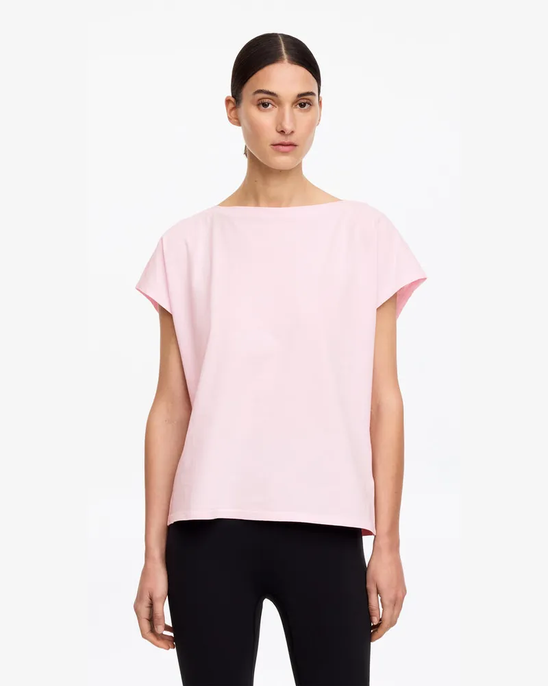 Arket Oberteil Mit Flügelärmeln -Rosa Rosa