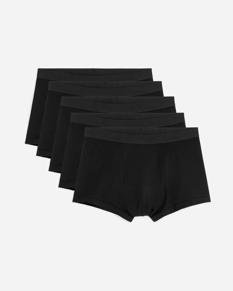 Arket Boxer Aus Jersey 5er-Set -Schwarz Schwarz