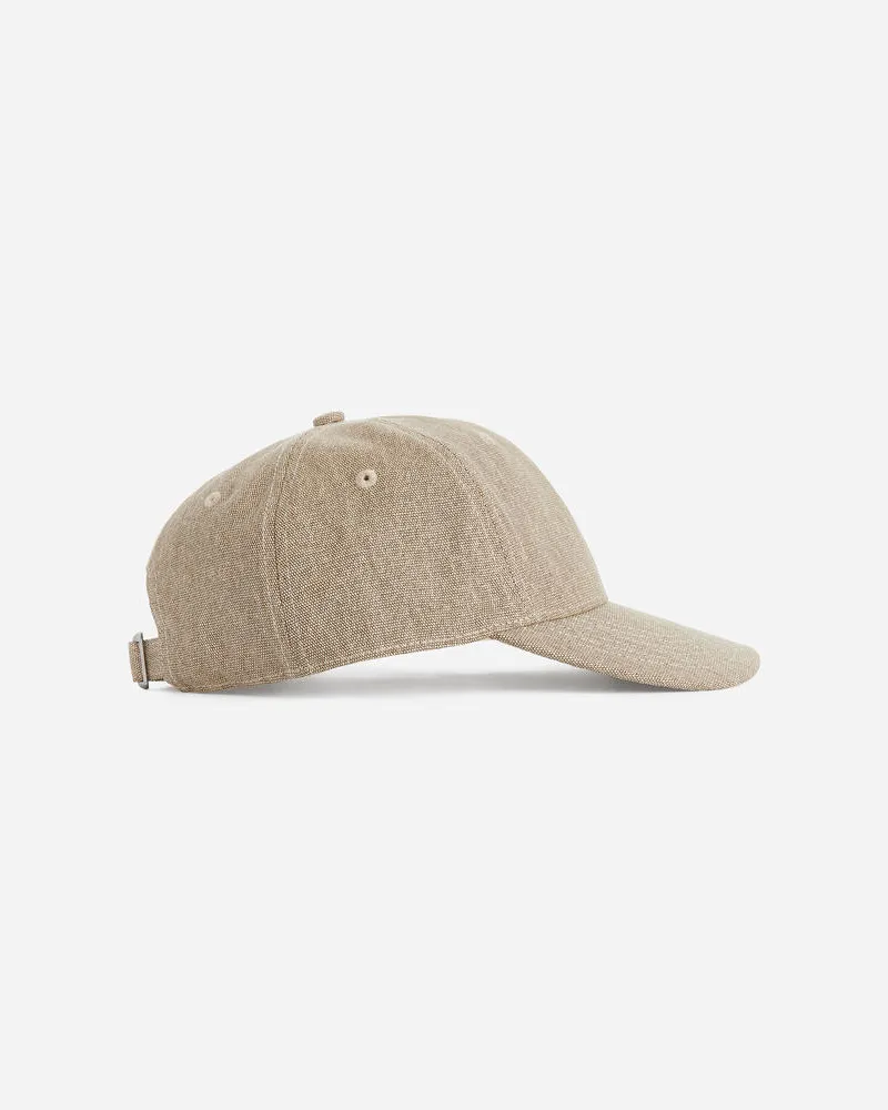 Arket Baumwollcap Im 6-Panel-Design - Beige Beige