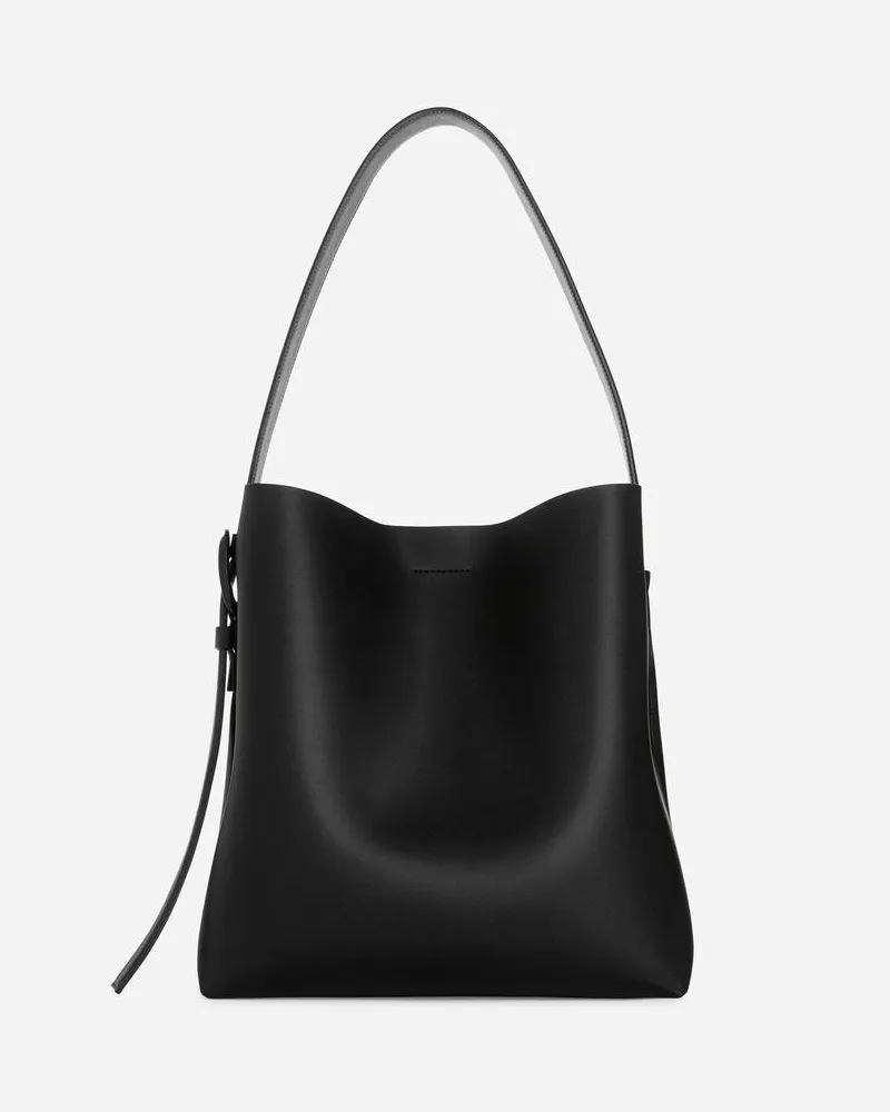 Arket Ledertasche -Schwarz Schwarz