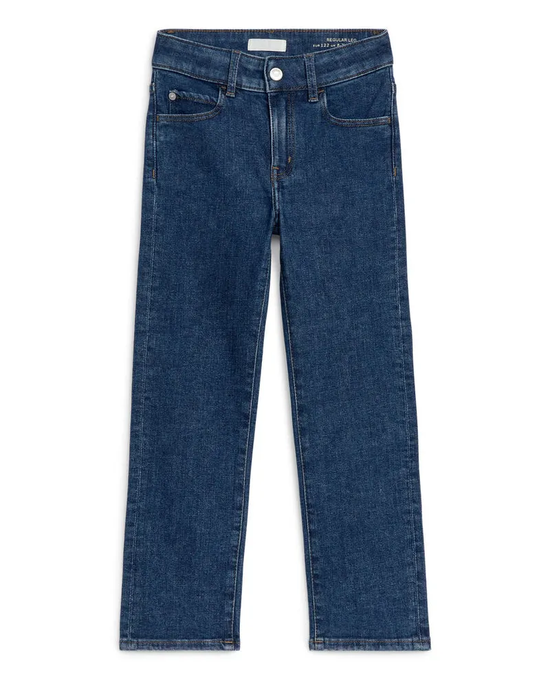 Arket Regular-Jeans Mit Stretch-Anteil -Blau Blau