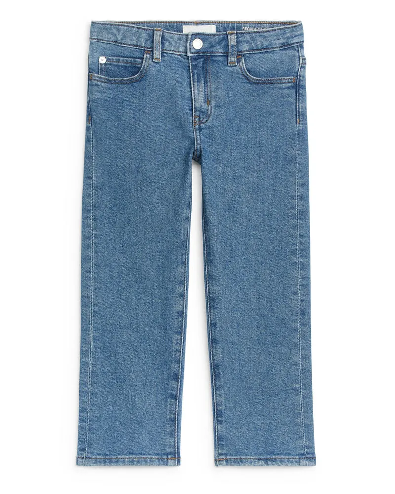 Arket Regular-Jeans Mit Stretch-Anteil -Blau Blau