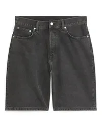 Arket Lockere Jeansshorts Verwaschenes