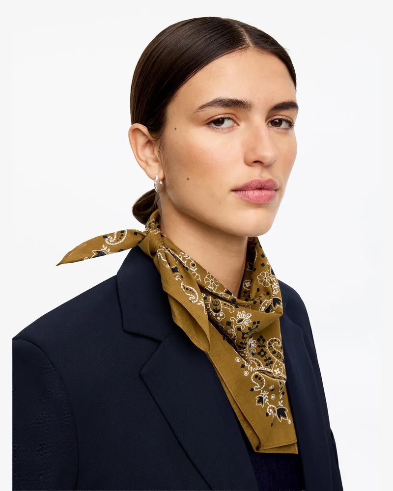 Arket Baumwolltuch -Braun Braun