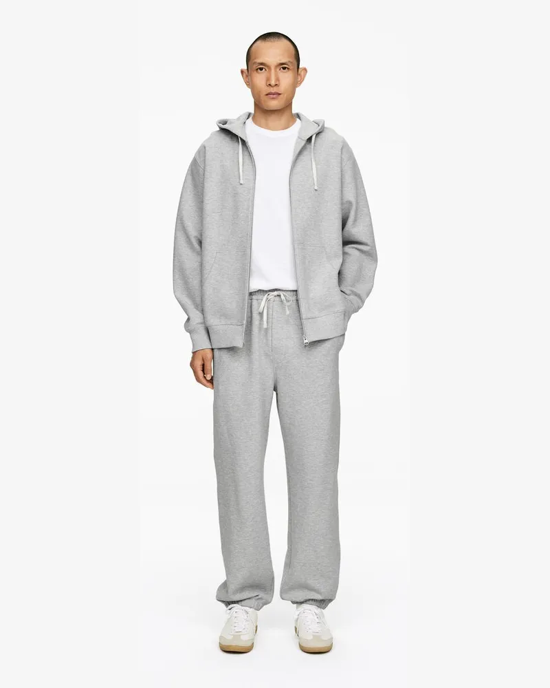 Arket Strukturierte Jogginghose -Grau Grau
