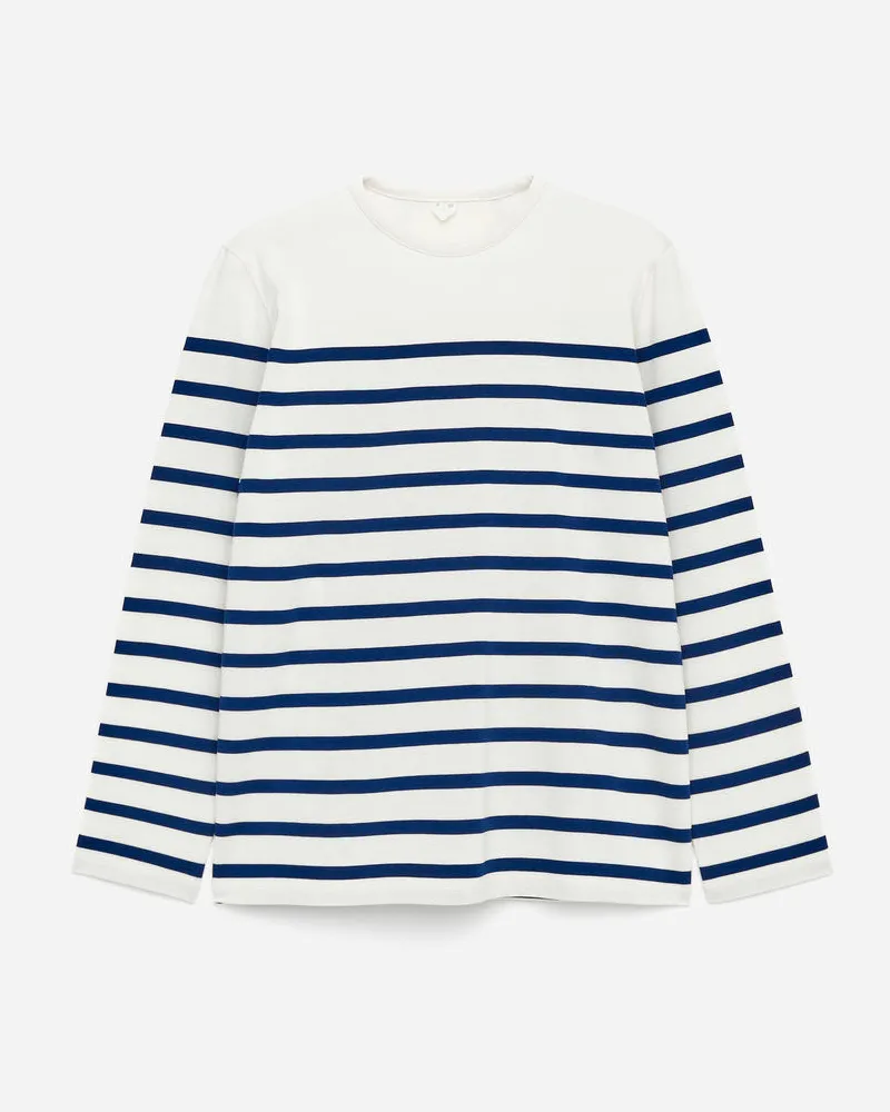 Arket Langarmshirt - Blau|Weiß|Mehrfarbig Weiß