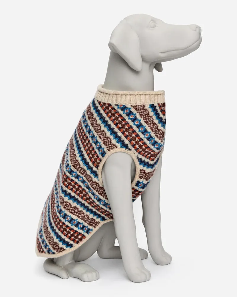 Arket Wollpullover Für Hunde -Braun Braun