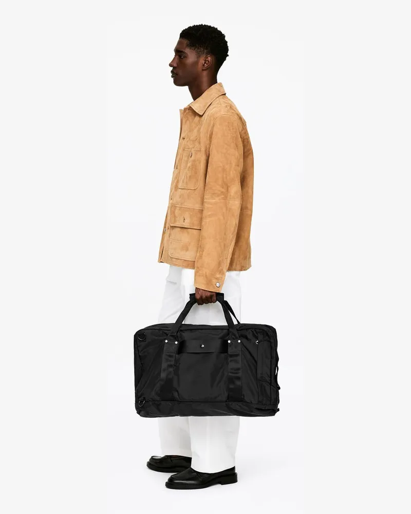 Arket 72-Stunden-Seesack Im 3-in-1-Design -Schwarz Schwarz