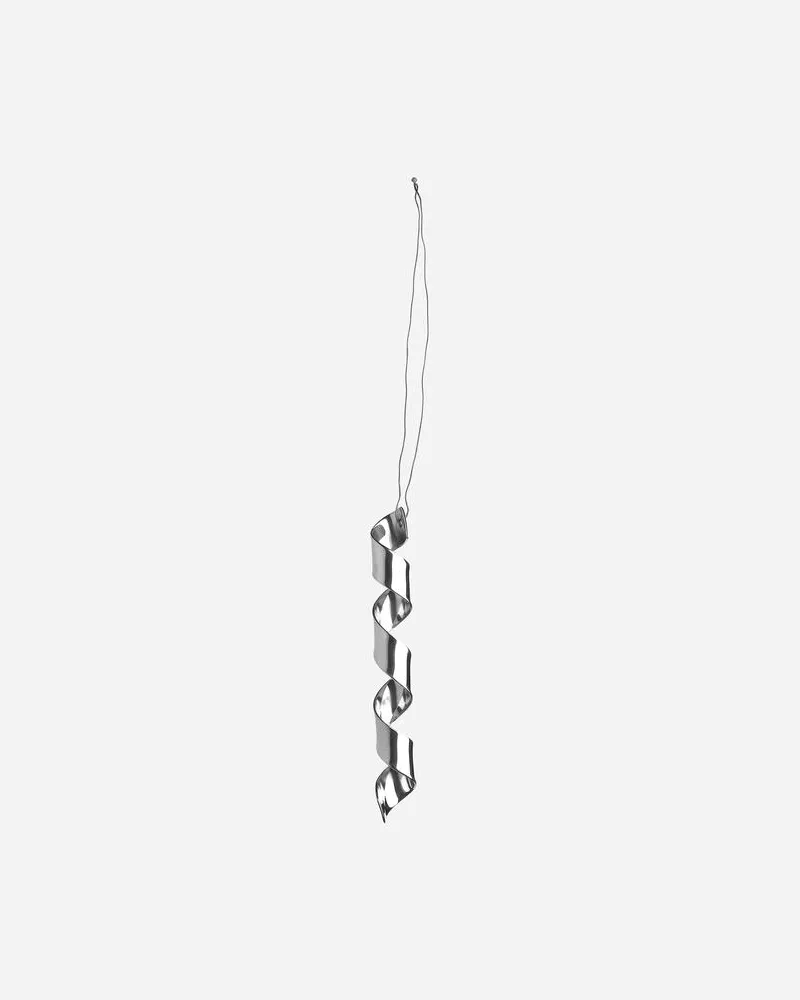 Arket Spiralförmiges Ornament Aus Metall - Silberfarben Silber