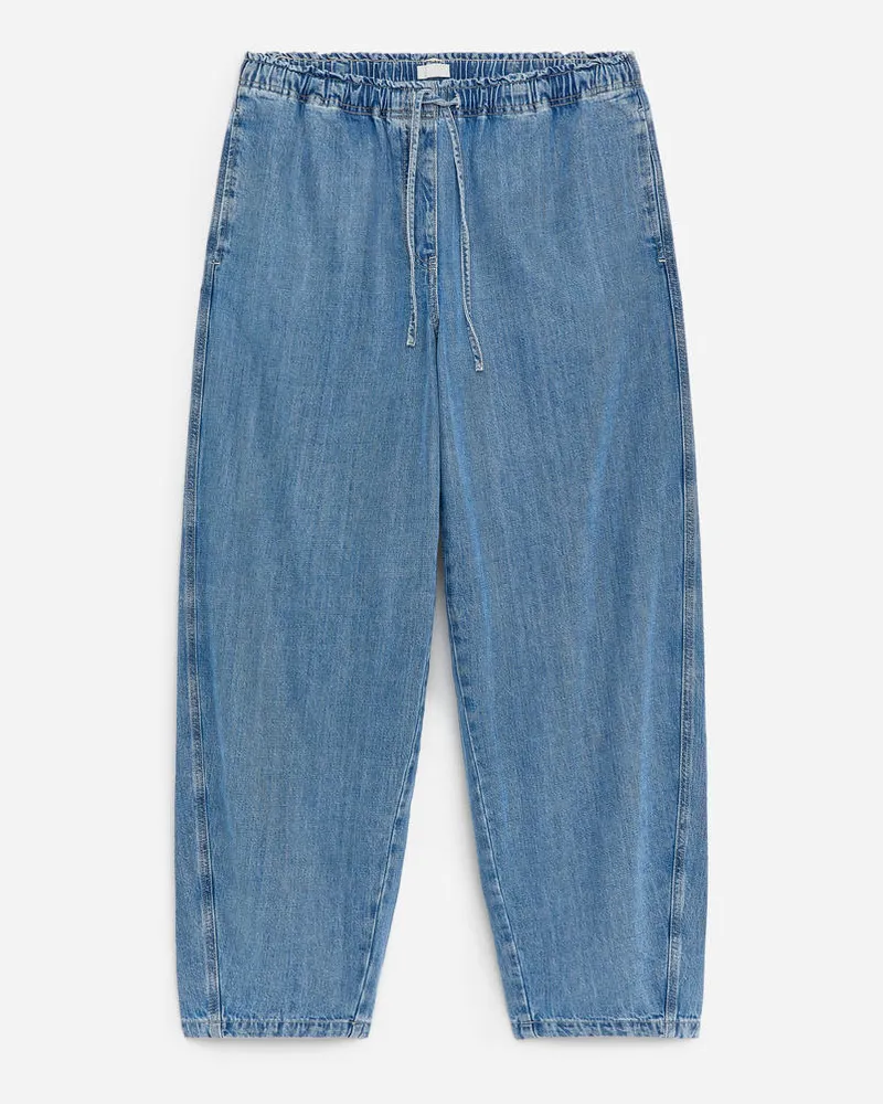 Arket Pull-on-Jeans -Blau Blau