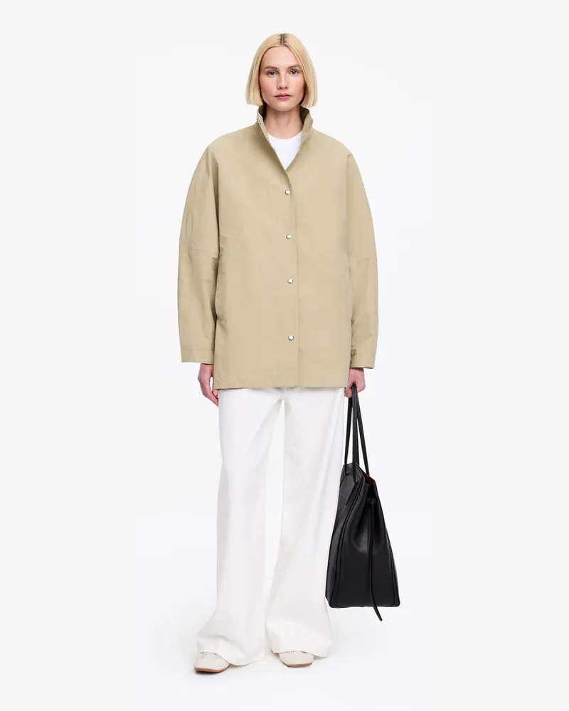 Arket Shell-Jacke Mit Oversize-Passform -Beige Beige