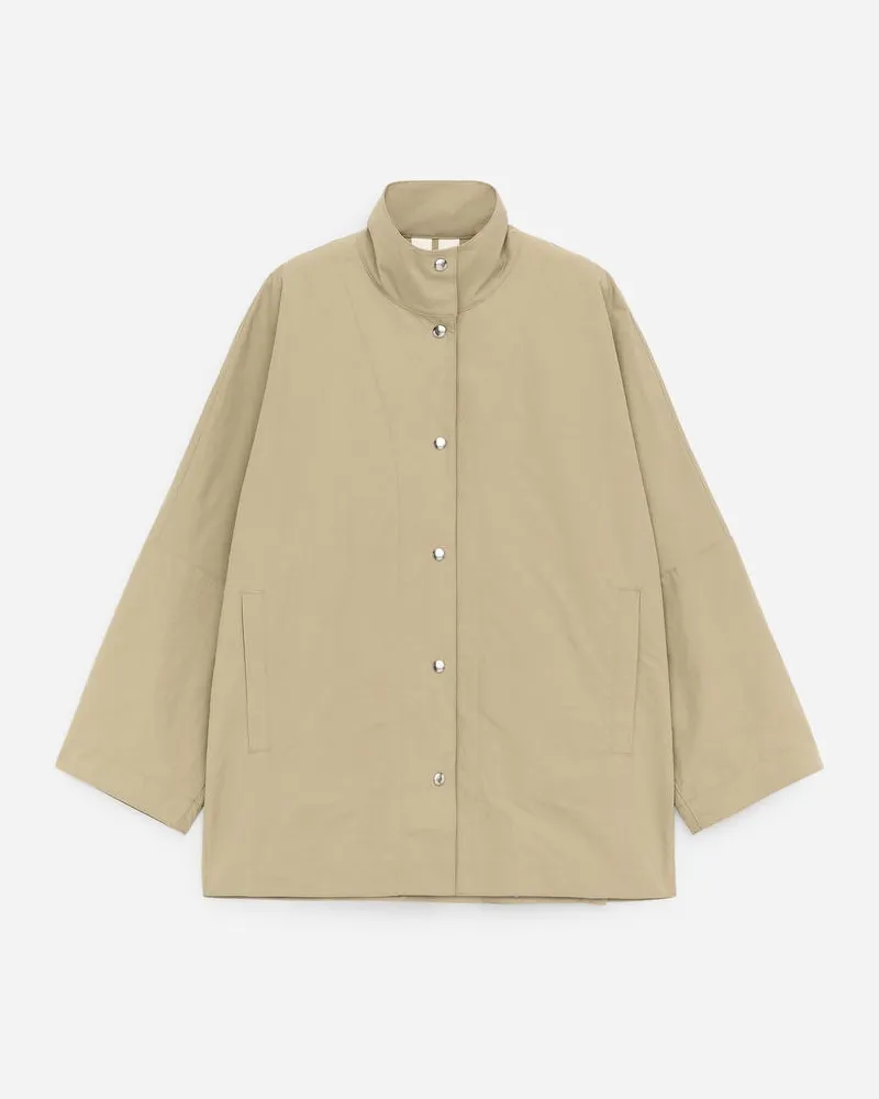 Arket Shell-Jacke Mit Oversize-Passform -Beige Beige