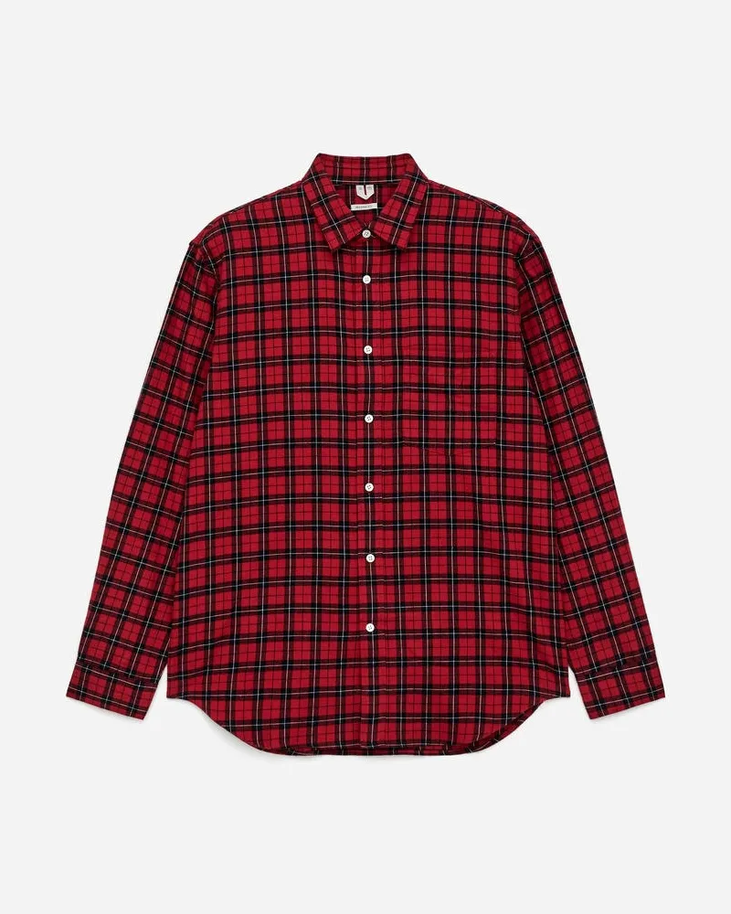 Arket Flanellhemd -Schwarz Schwarz