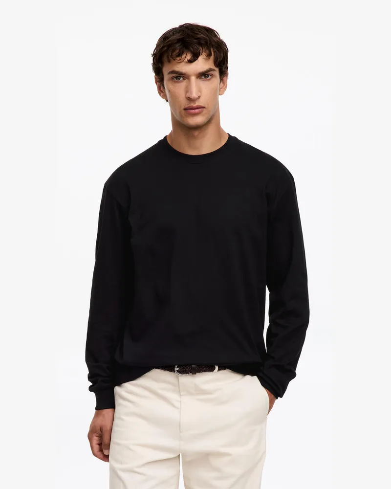 Arket Langarmshirt -Schwarz Schwarz