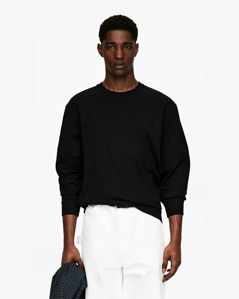 Arket Langarmshirt -Schwarz Schwarz