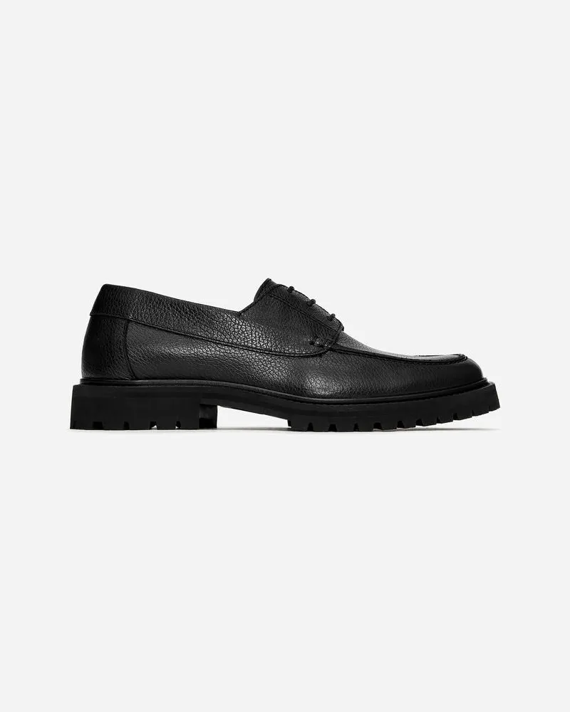 Arket Bootsschuh Aus Leder -Schwarz Schwarz