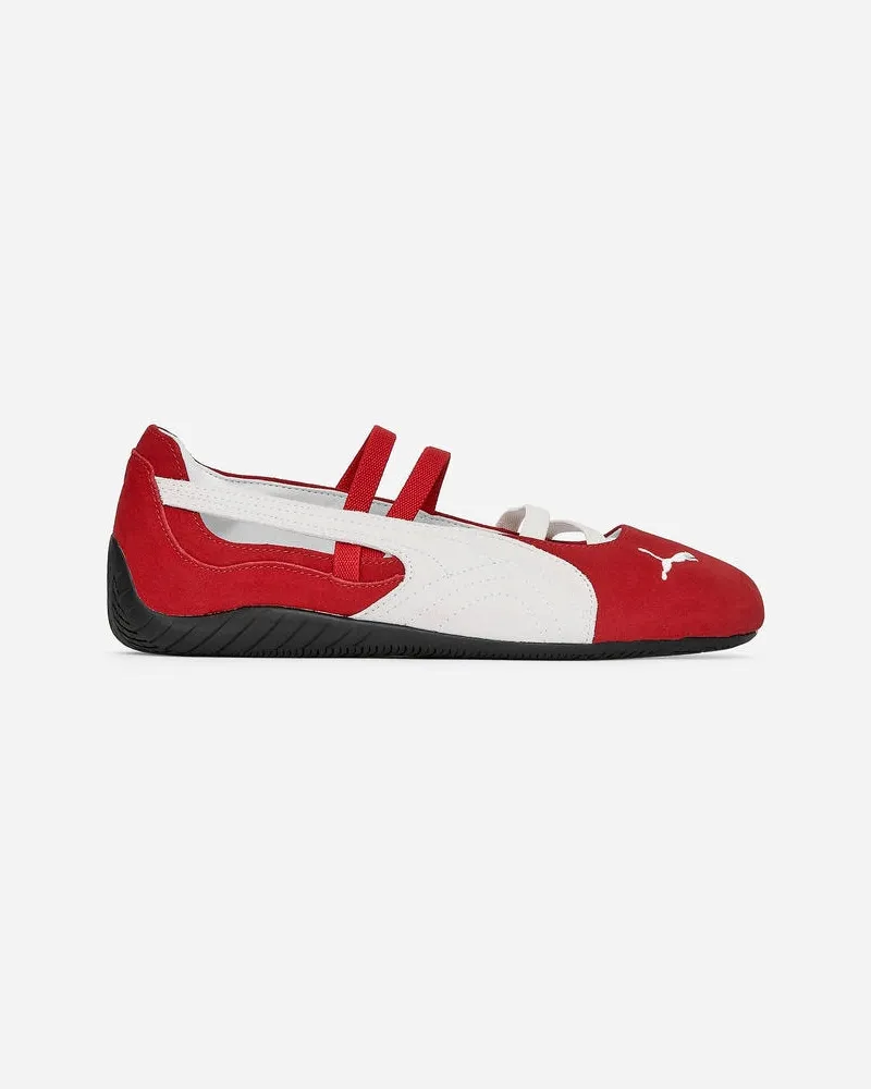 Arket Velourslederballerina Speedcat Von Puma -Rot Rot