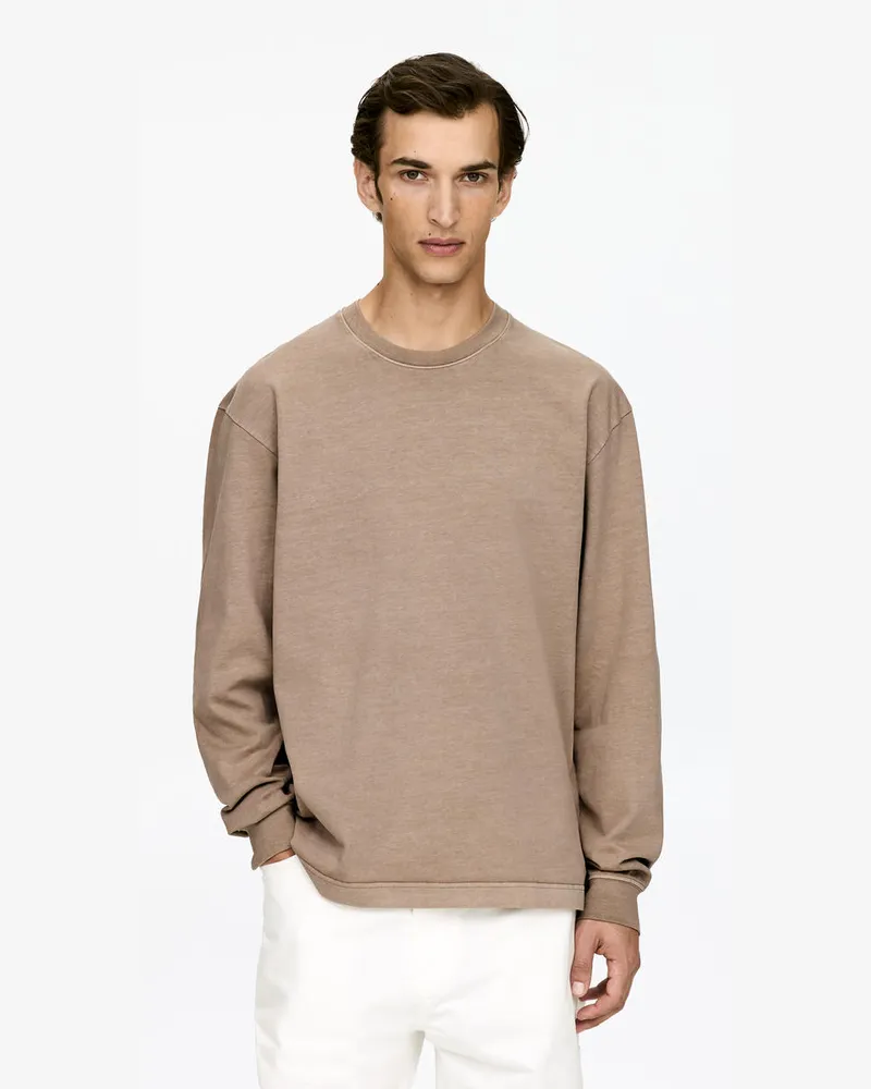 Arket Langarmshirt -Beige Beige