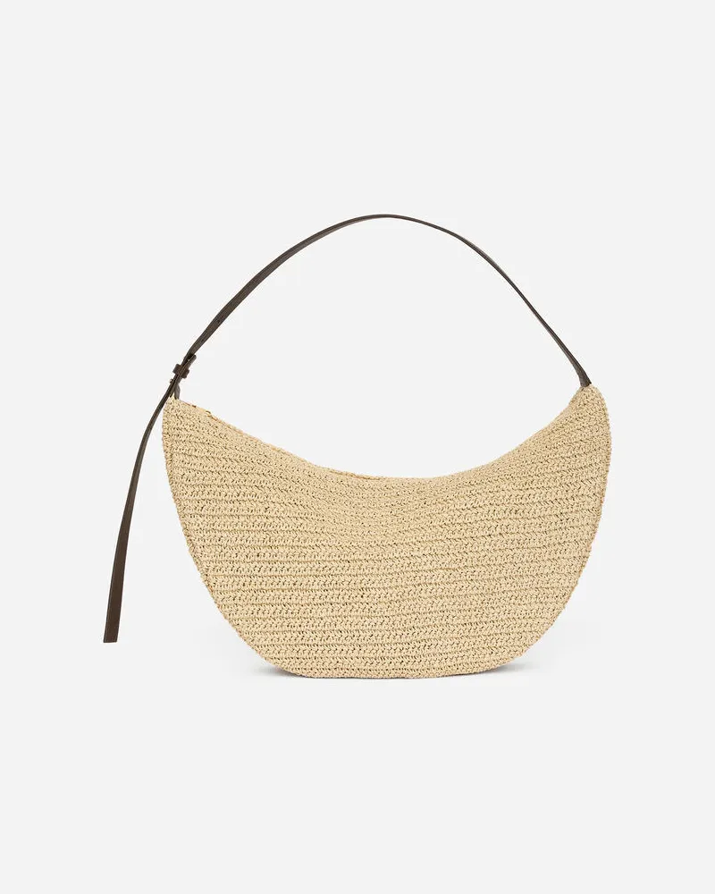 Arket Strohtasche -Beige Beige