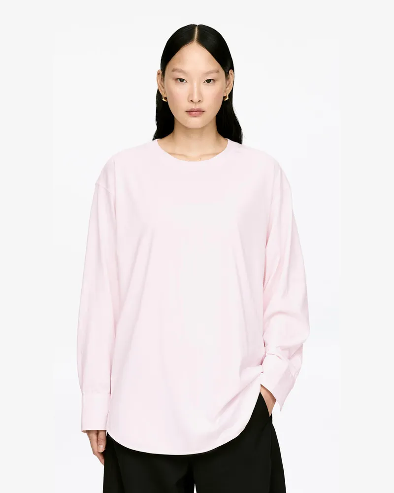 Arket Langarmshirt Im Hemddesign -Rosa Rosa