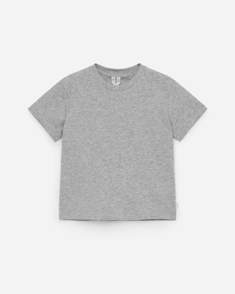 Arket T-Shirt Mit Rundhalsausschnitt -Grau Grau
