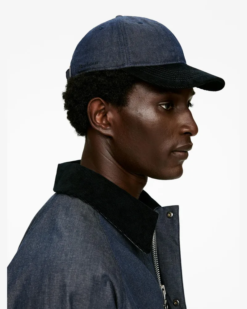 Arket ARKET Und Barbour Gewachste Cap -Blau Blau