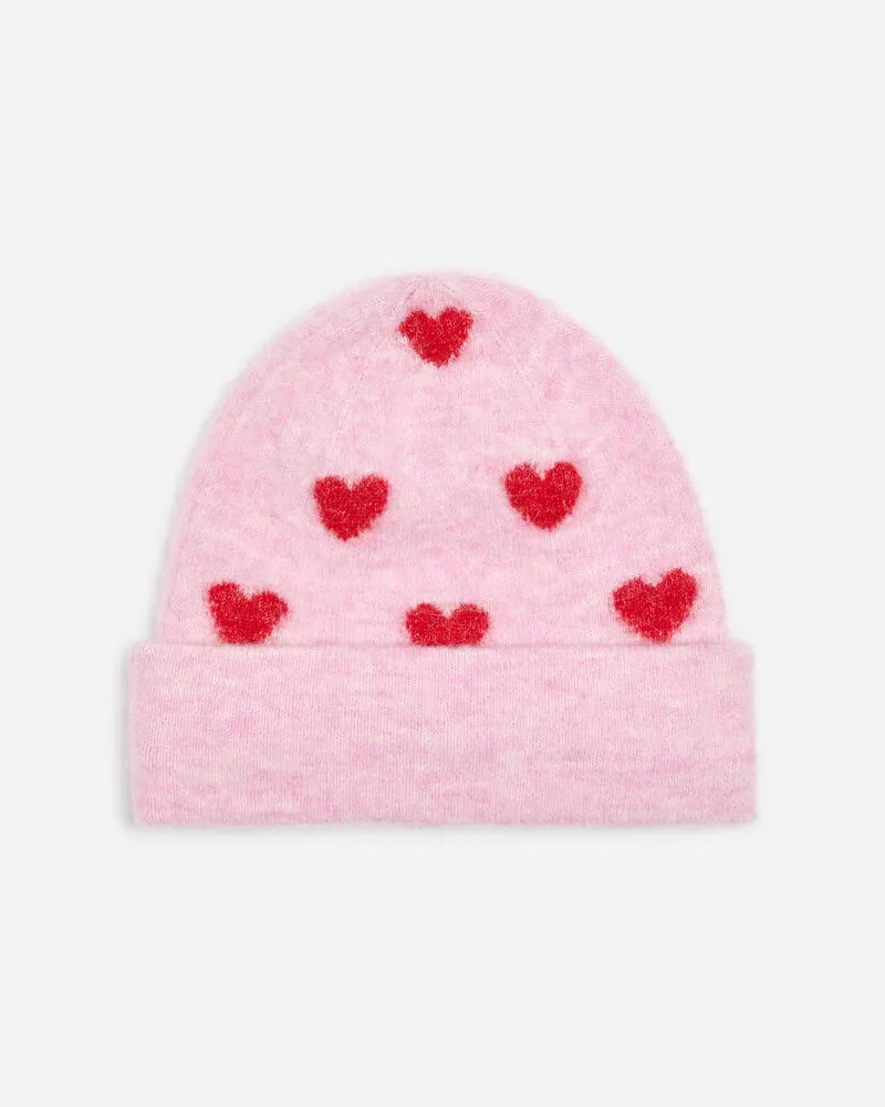 Arket Beanie Aus Wolle Und Alpakawolle -Rosa Rosa