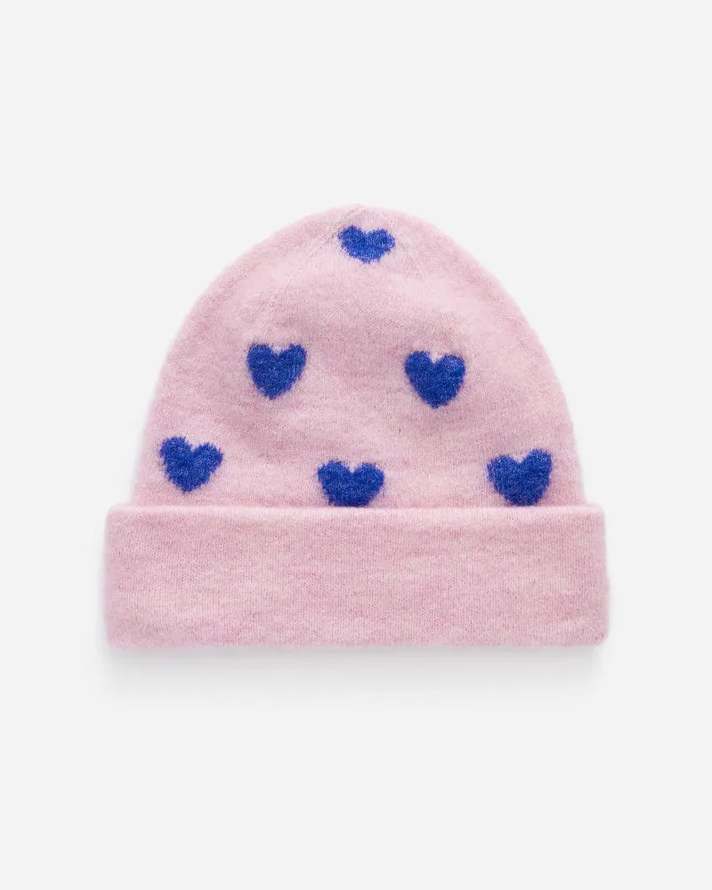Arket Beanie Aus Wolle Und Alpakawolle -Rosa Rosa