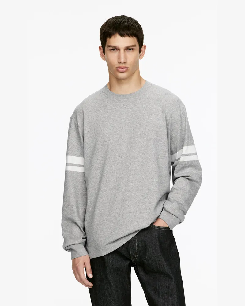 Arket Langarmshirt -Grau Grau