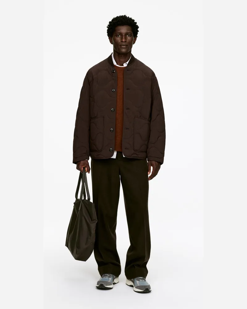 Arket Upcycled Down™ Liner-Jacke -Braun Braun
