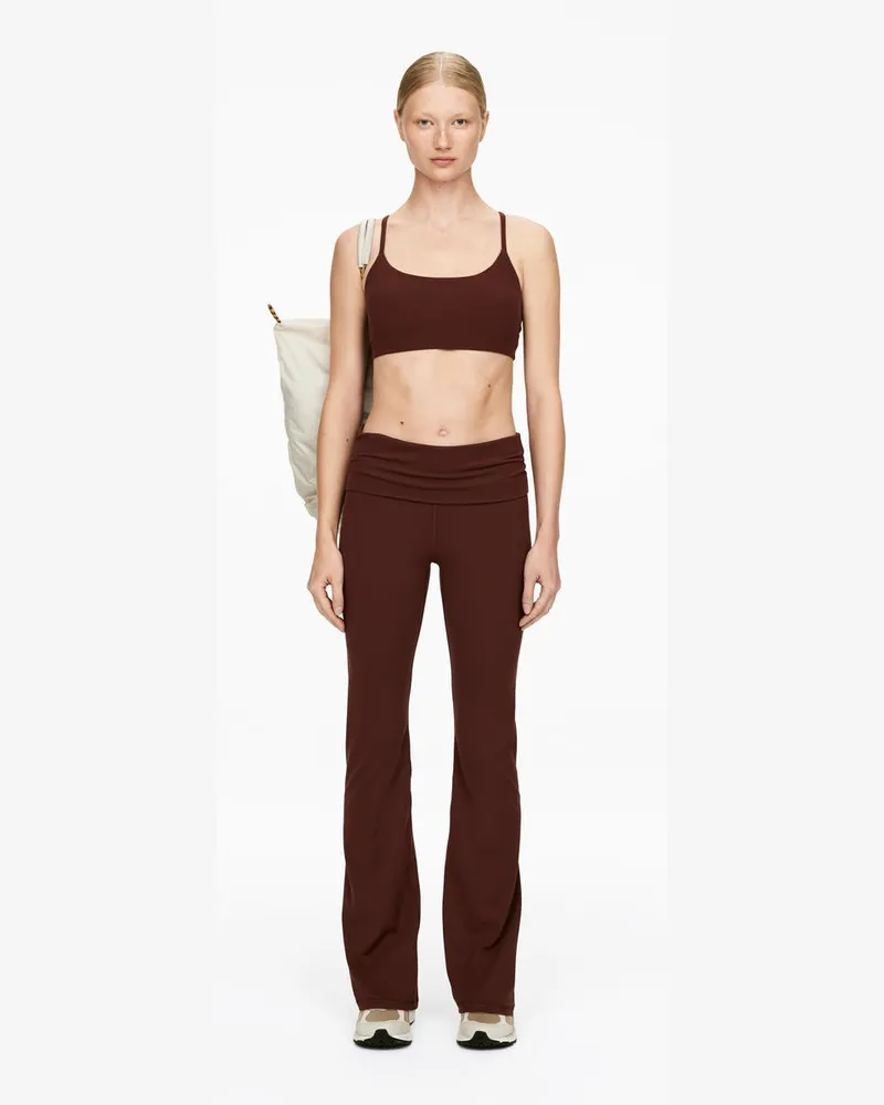 Arket Weiche Stretch-Leggings -Braun Braun