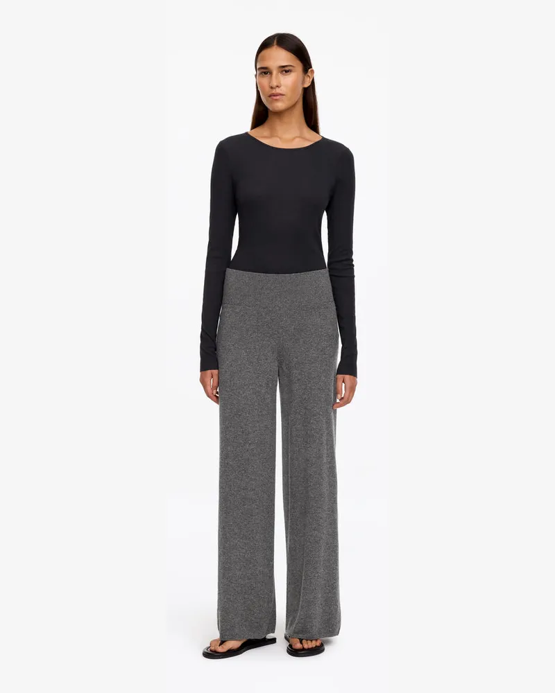 Arket Kaschmirhose -Grau Grau