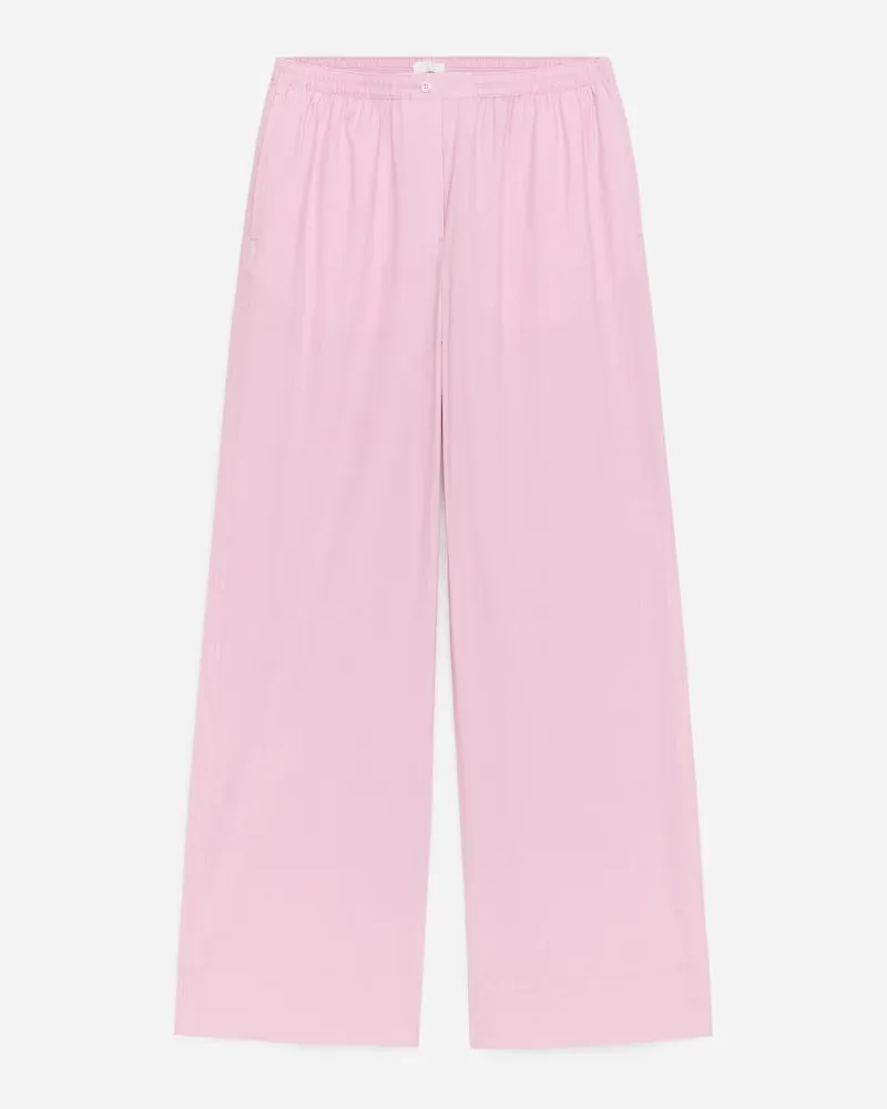 Arket Lockere Baumwollhose -Rosa Rosa