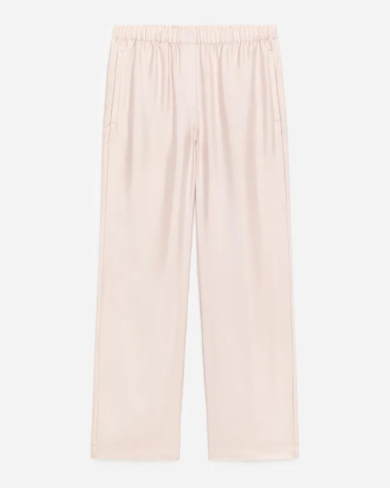 Arket Hose Aus Seidentwill -Beige Beige