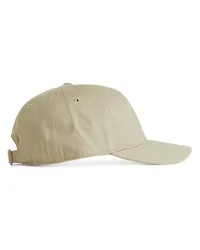 Arket Cap aus Baumwolltwill Beige